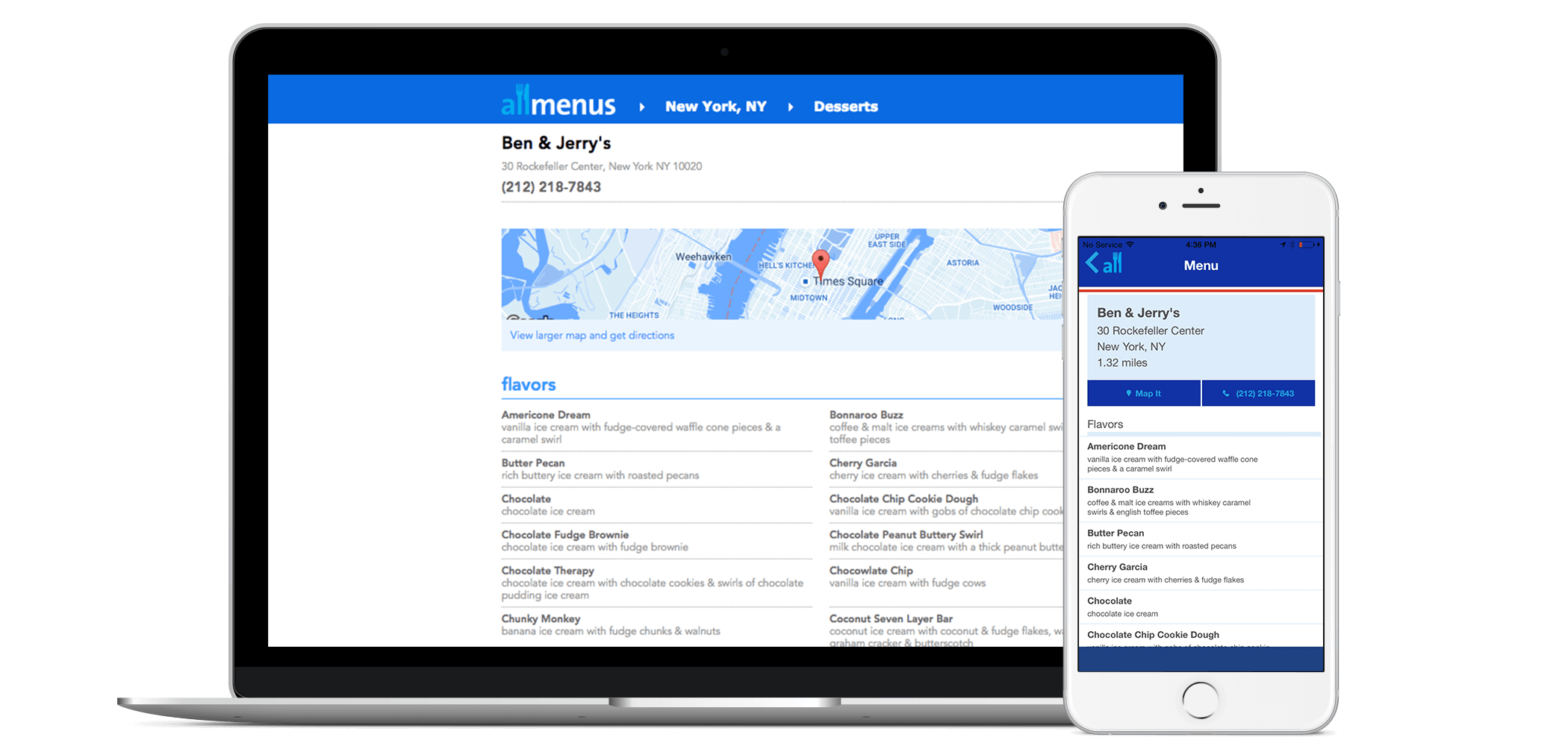 Add Your Business to Allmenus