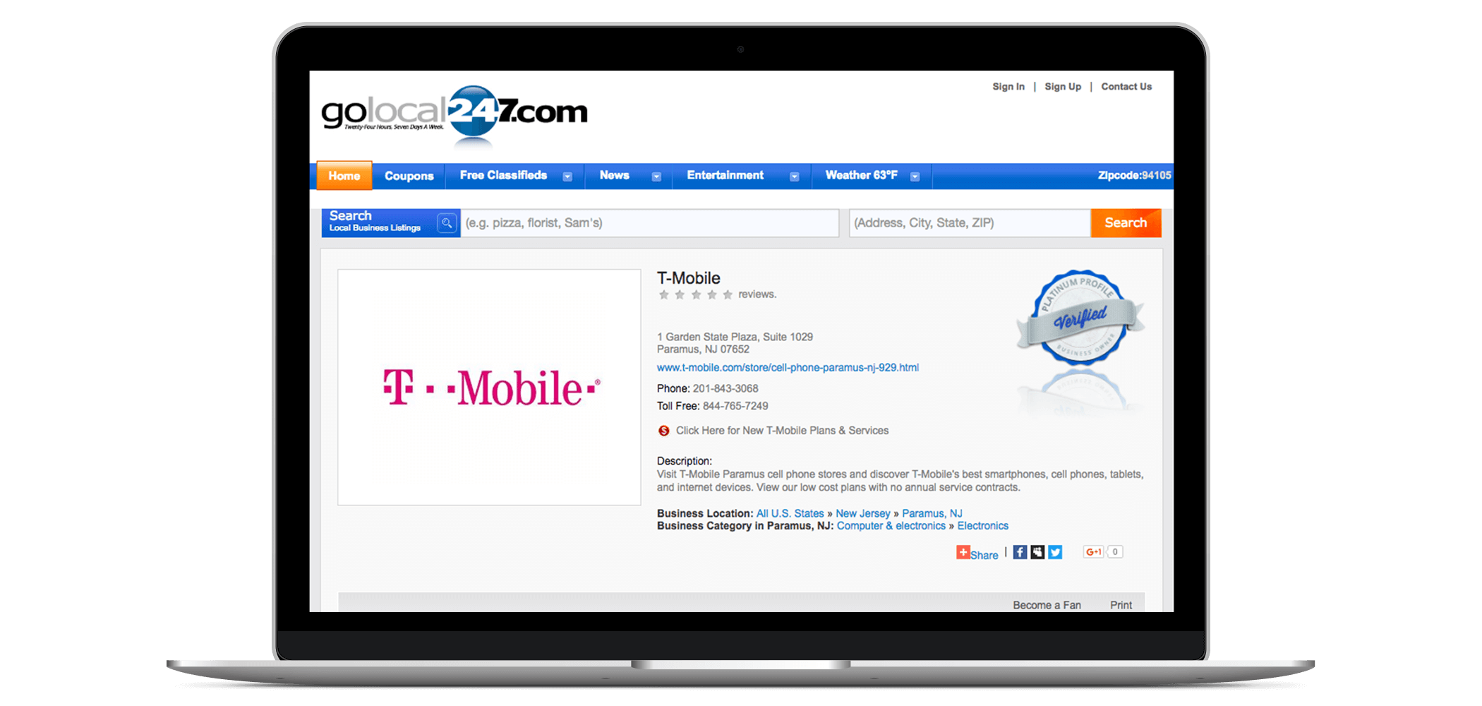 Add Your Business to GoLocal247 Add Your Business to GoLocal247
