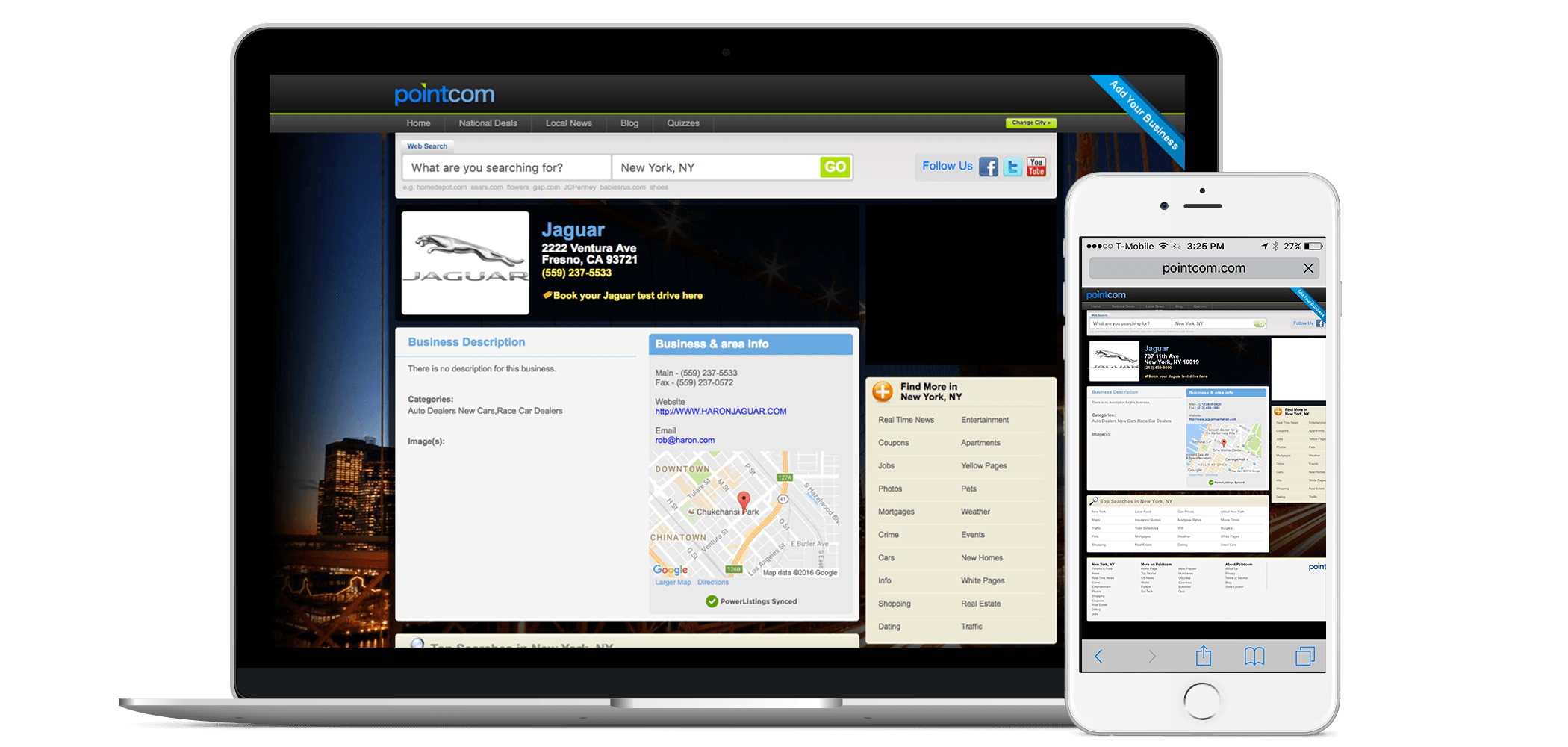 Add Your Business to PointCom