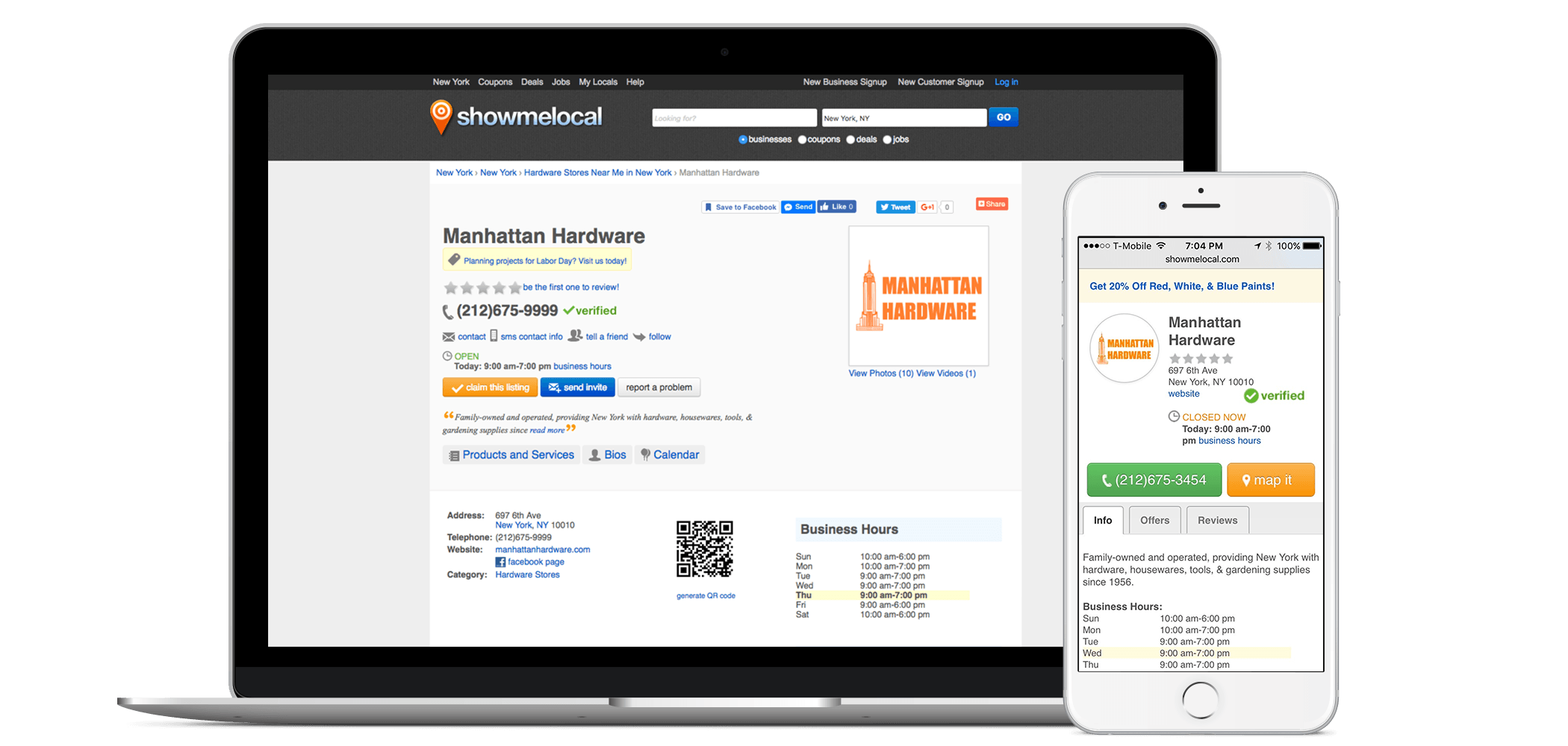 Add Your Business to ShowMeLocal.com