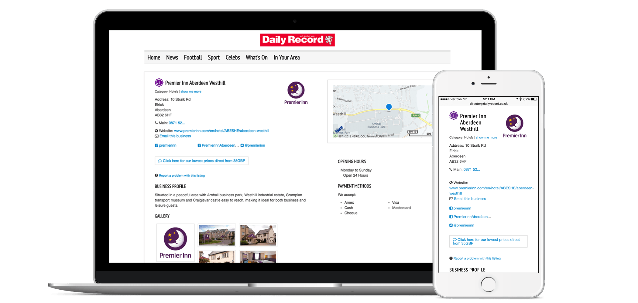 Add Your Business to The Daily Record Add Your Business to The Daily Record