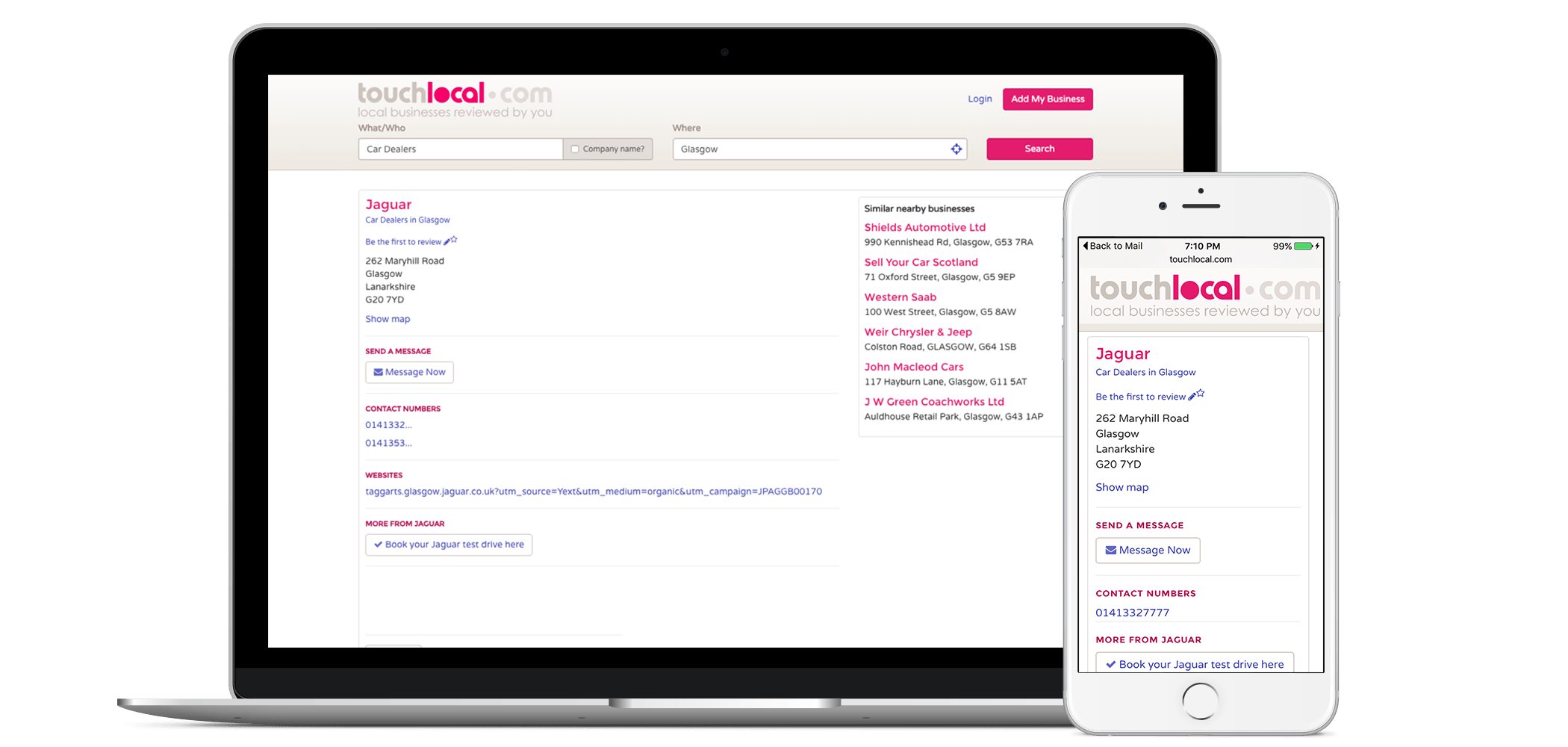Add Your Business to Touch Local