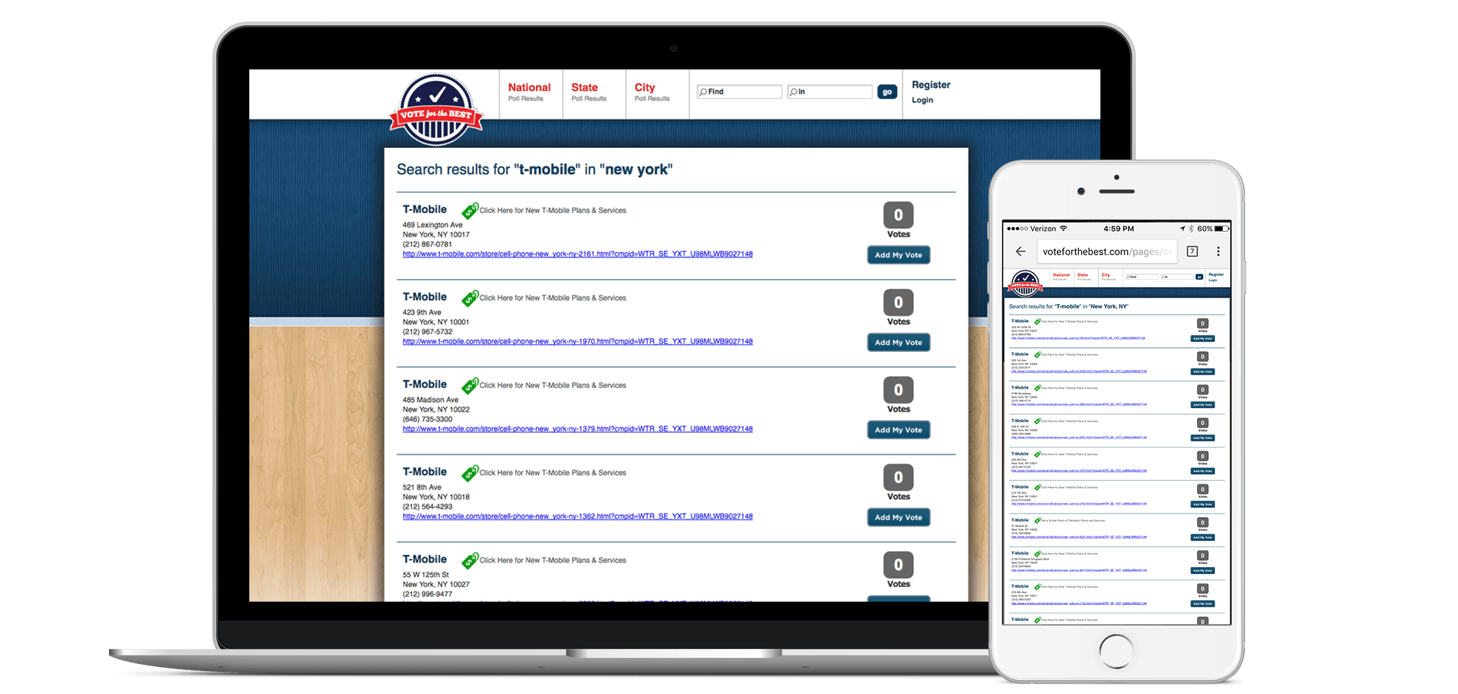 Add Your Business to VotefortheBest.com Add Your Business to VotefortheBest.com