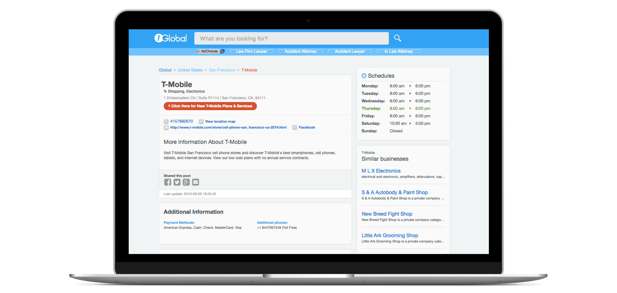Add Your Business to iGlobal Add Your Business to iGlobal