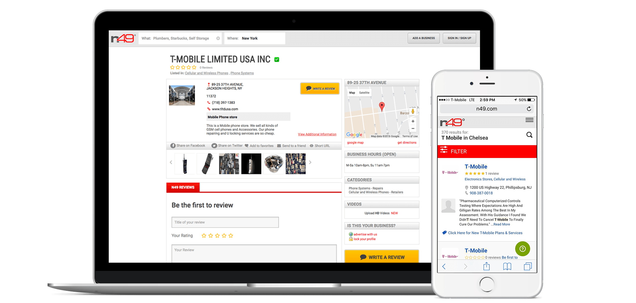 Add Your Business to n49