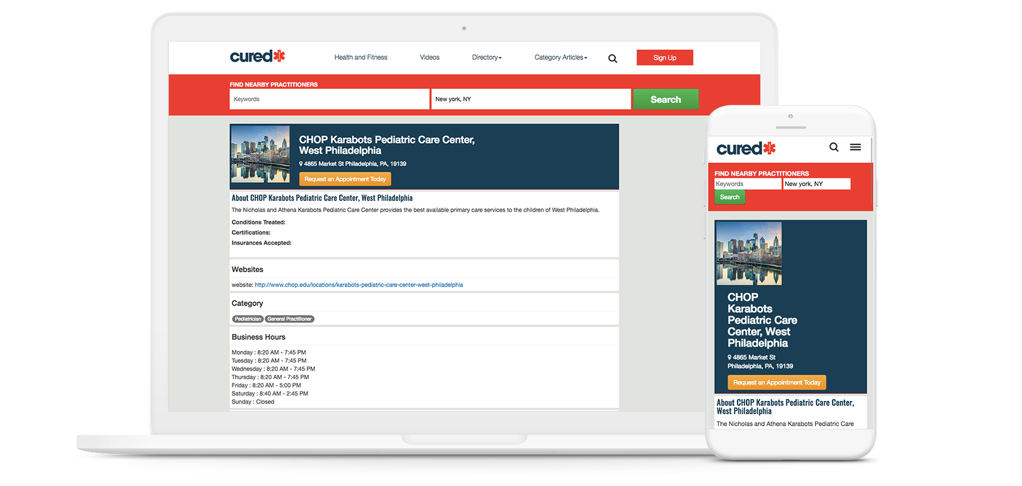 Add Your Health Care Providers to Cured.com