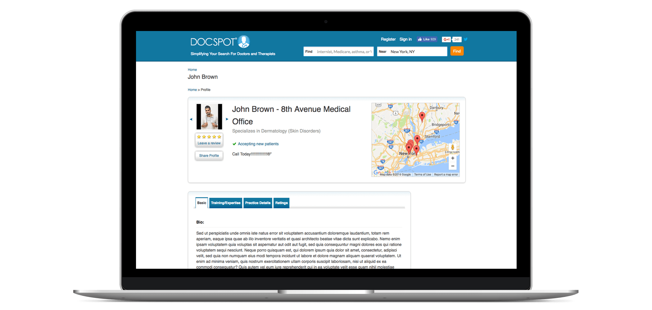 Add Your Health Care Providers to DocSpot