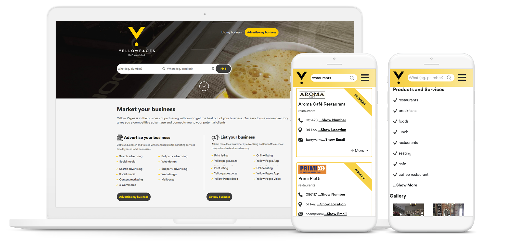 Get Your Business Listed on yellowpages.co.za