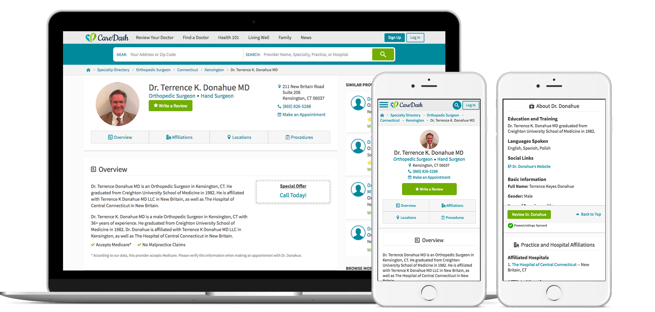 Get Your Health Care Providers and Facilities on CareDash Get Your Health Care Providers and Facilities on CareDash