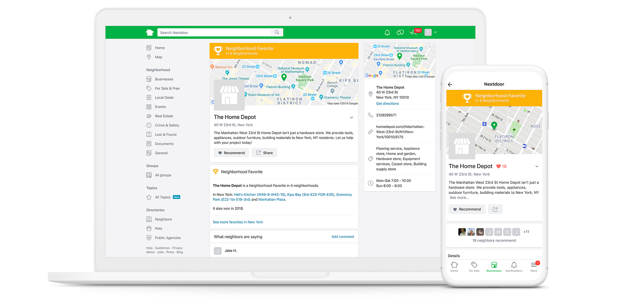 Manage the Facts on Your Nextdoor Business Pages